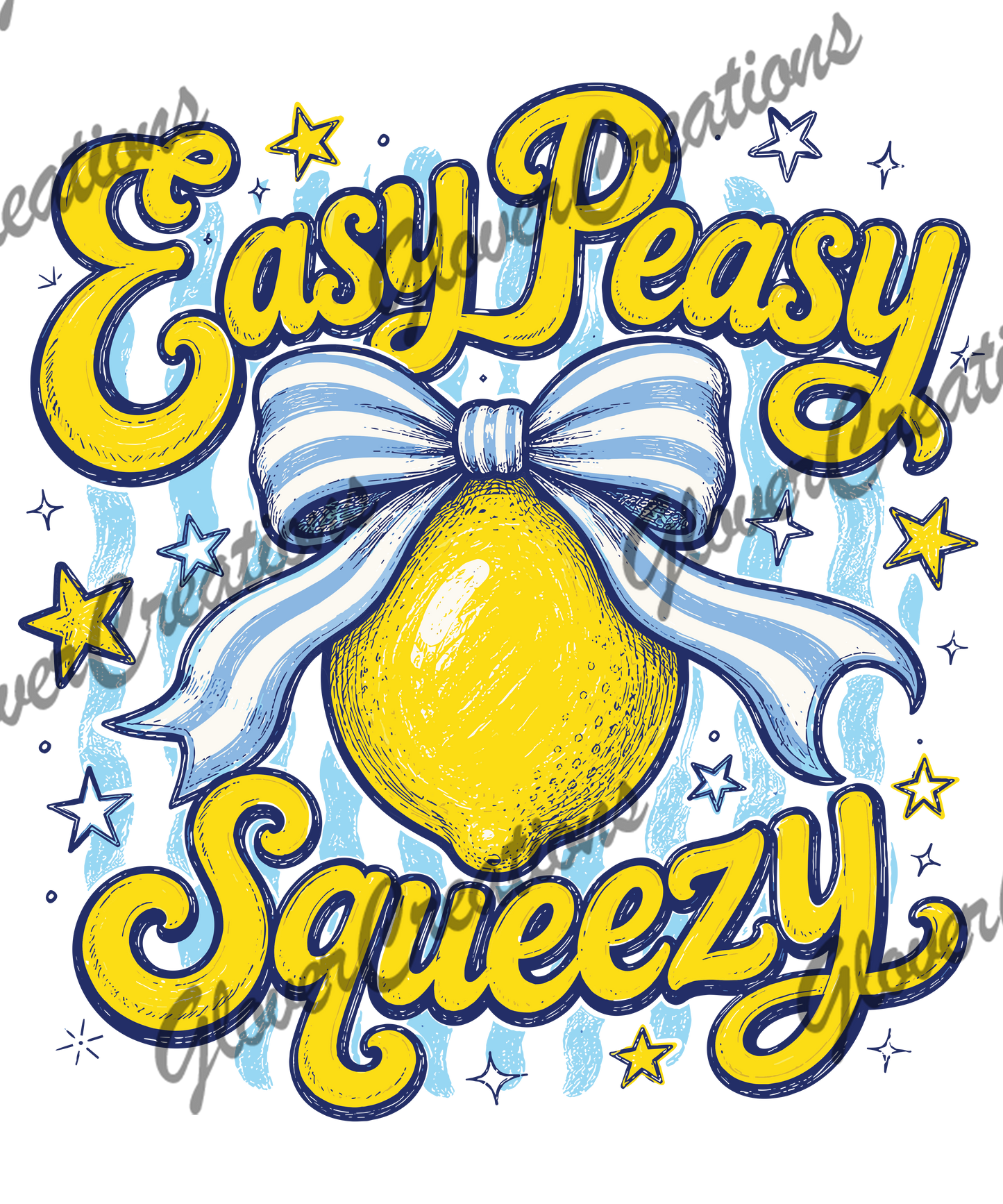 Easy Peasy Direct to Film Ready to Press Heat Transfers