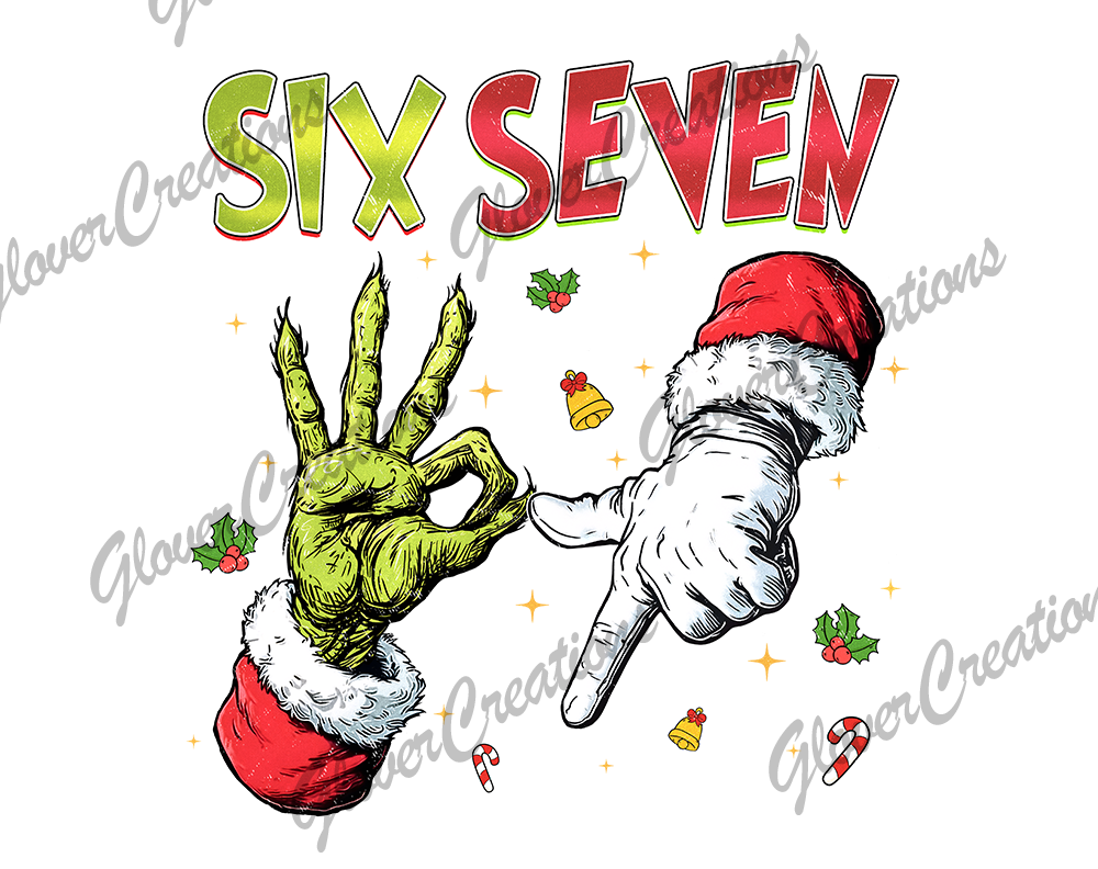 6 7 Christmas Digital Download
