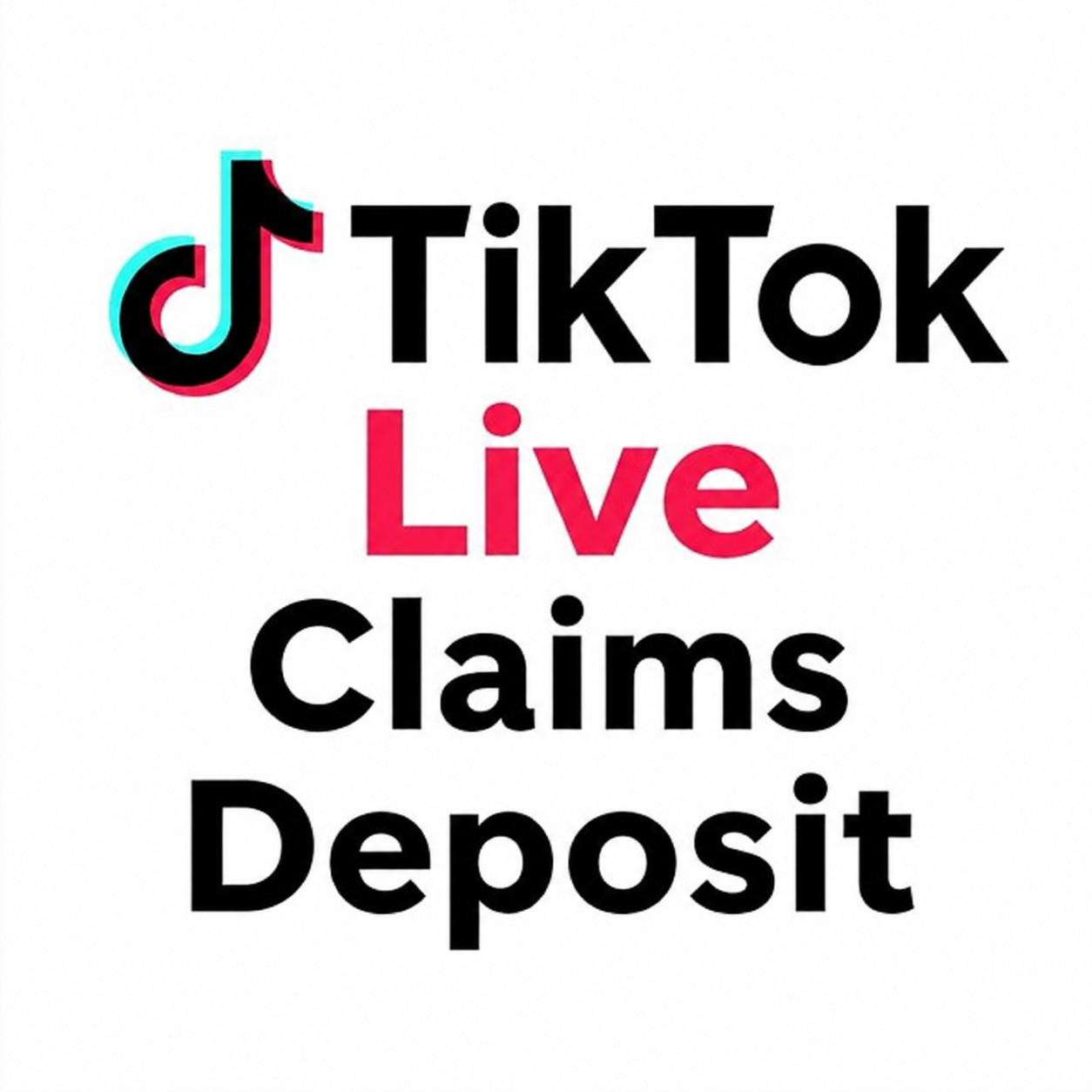 TikTok Live Claims Deposit