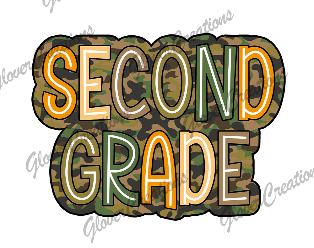 Boys Second Grade Child Size Direct to Film Ready to Press Heat Transfers