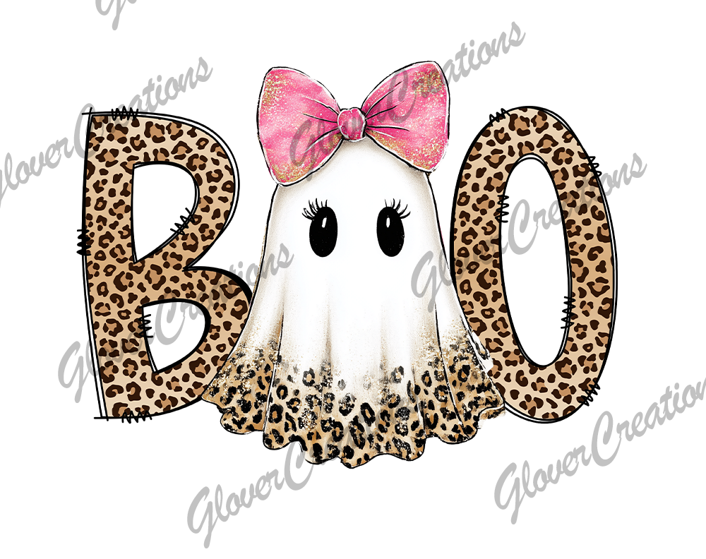 Cheetah Boo Direct to Film Ready to Press Heat Transfers