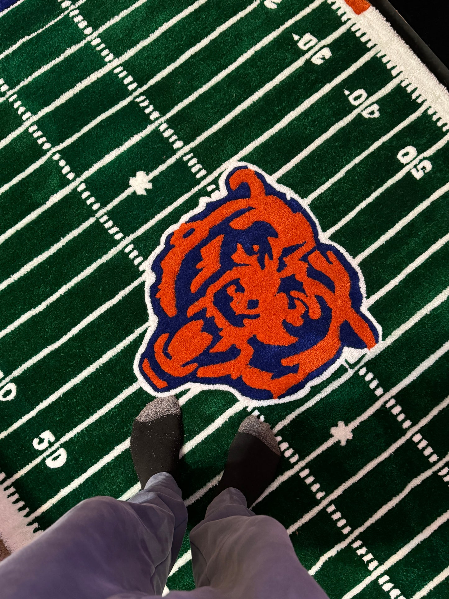 Custom Football Field Rugs