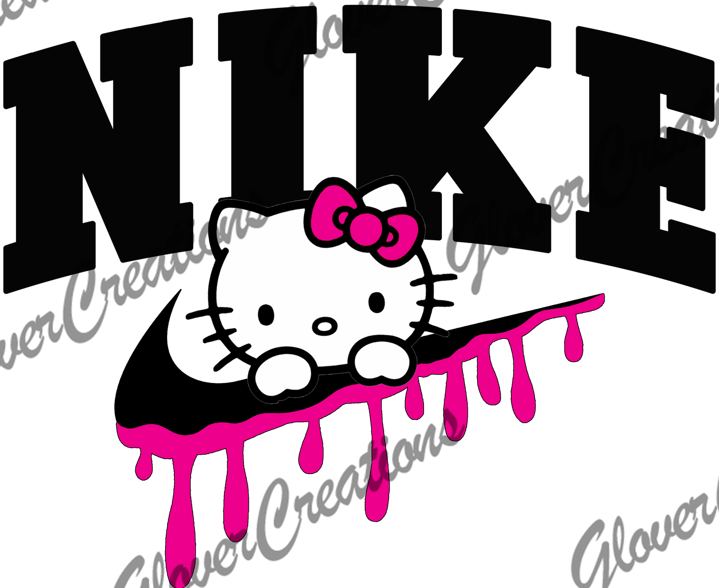 Hello Kitty Direct to Film Ready to Press Heat Transfers