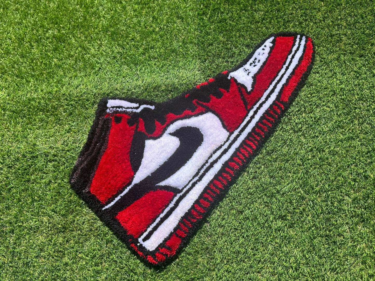 Custom Nike Shoe Rug