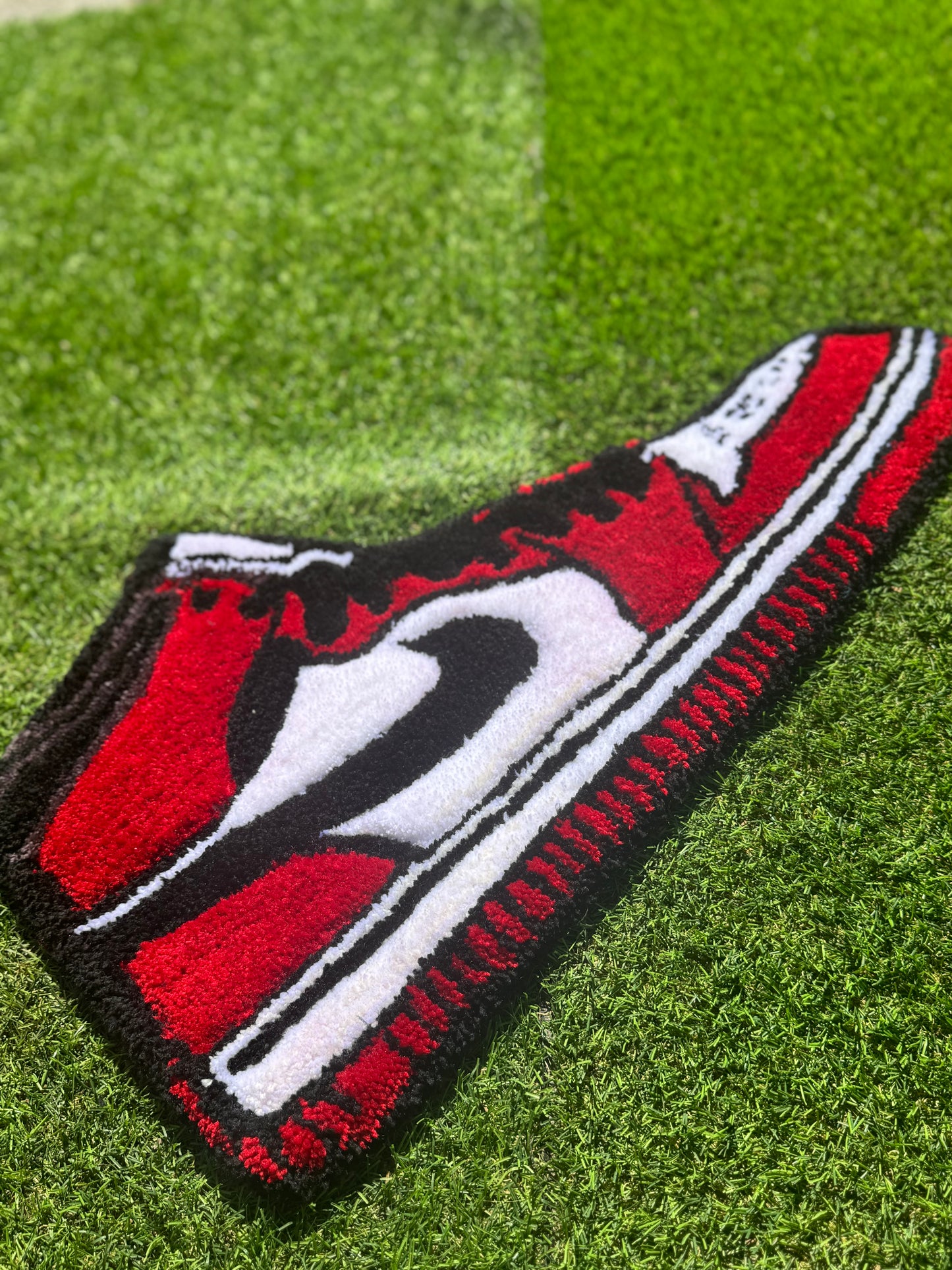 Custom Nike Shoe Rug