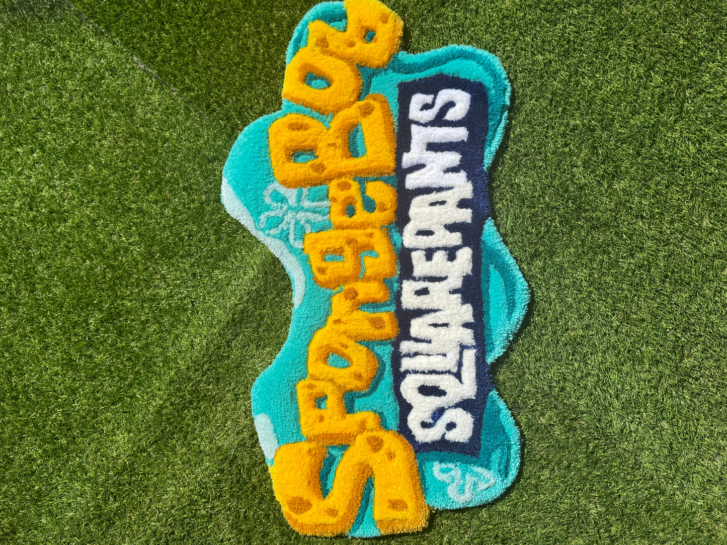 Custom SpongeB. Rug