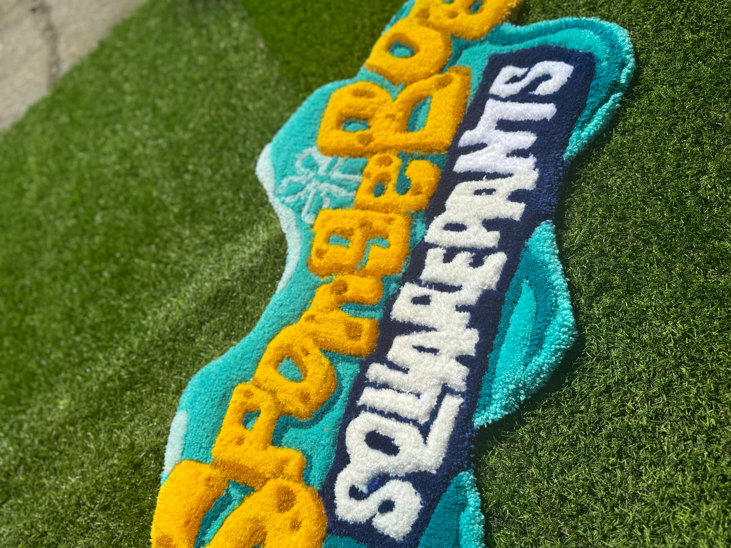 Custom SpongeB. Rug
