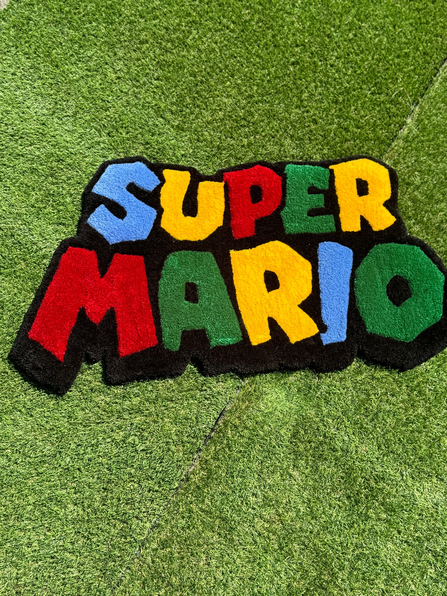 Custom Super Mario Rug