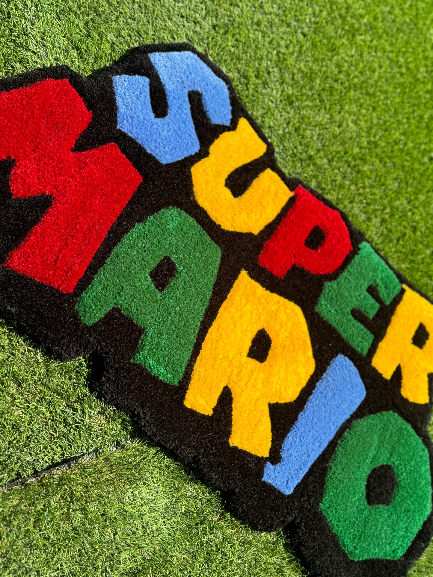 Custom Super Mario Rug