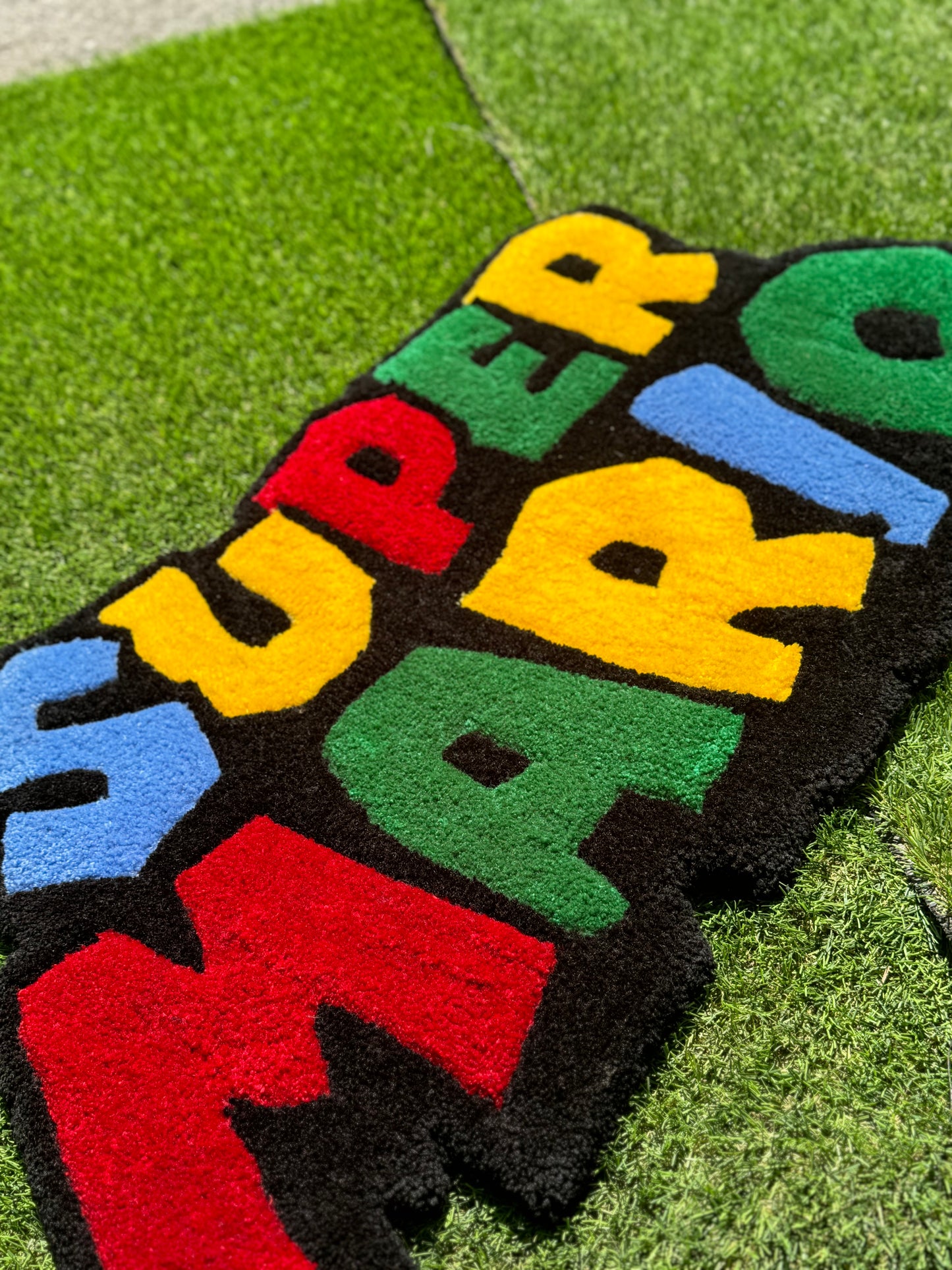 Custom Super Mario Rug