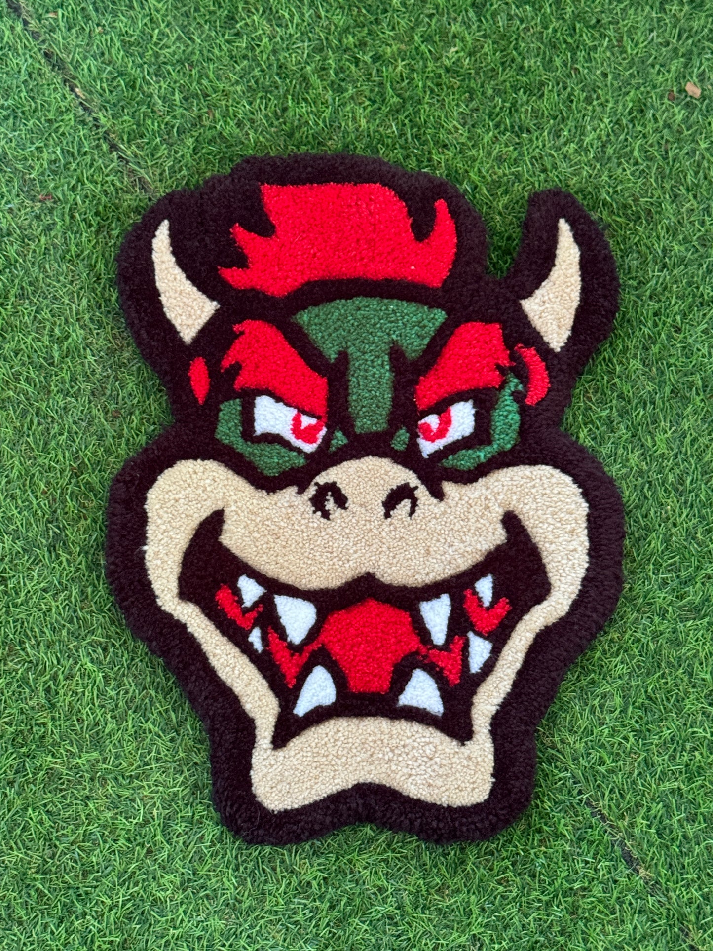 Bowser Head Rug