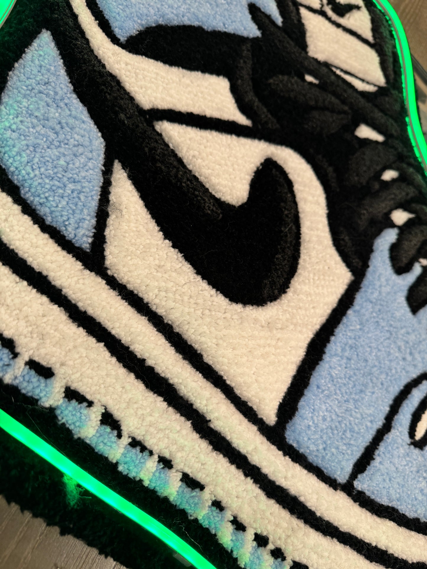 LED Nike Rug (Wall Art)
