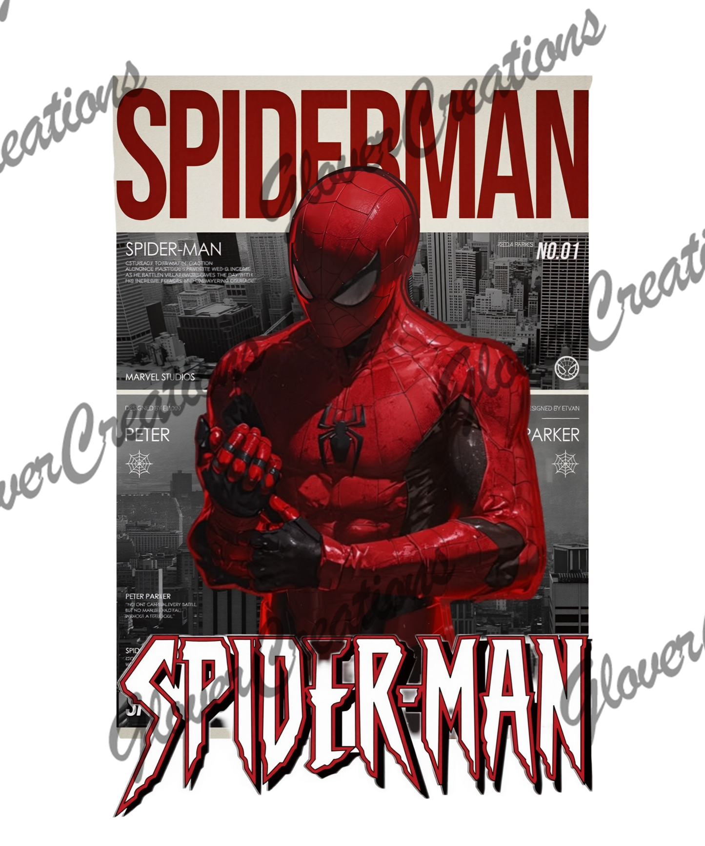 Spider Direct to Film Ready to Press Heat Transfers