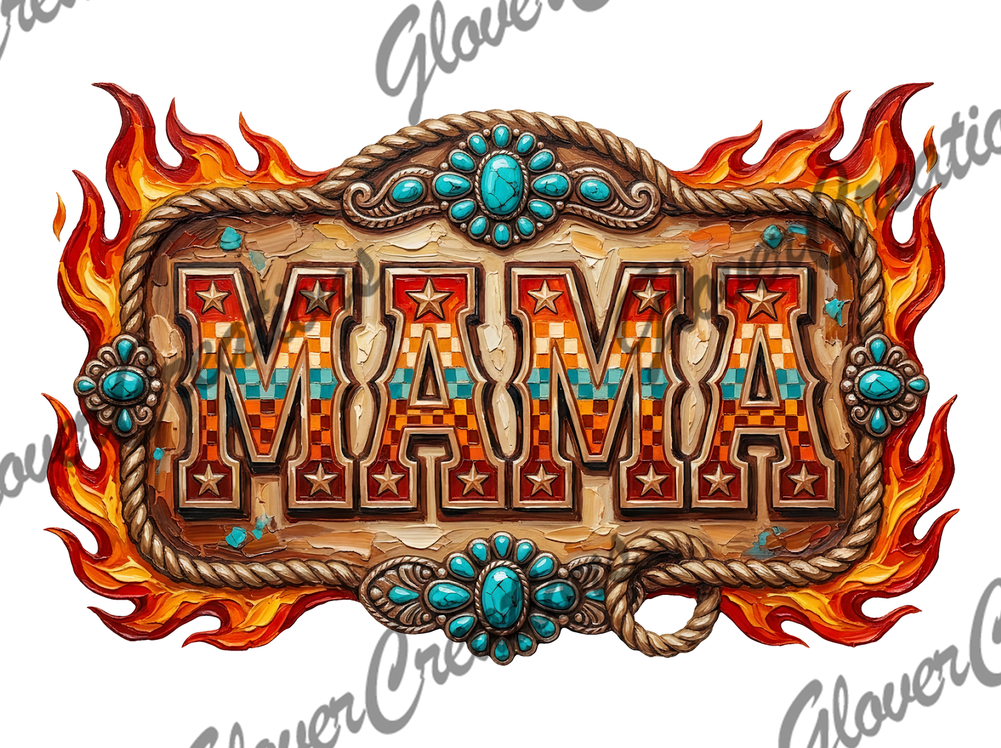 Western Mama Direct to Film Ready to Press Heat Transfers