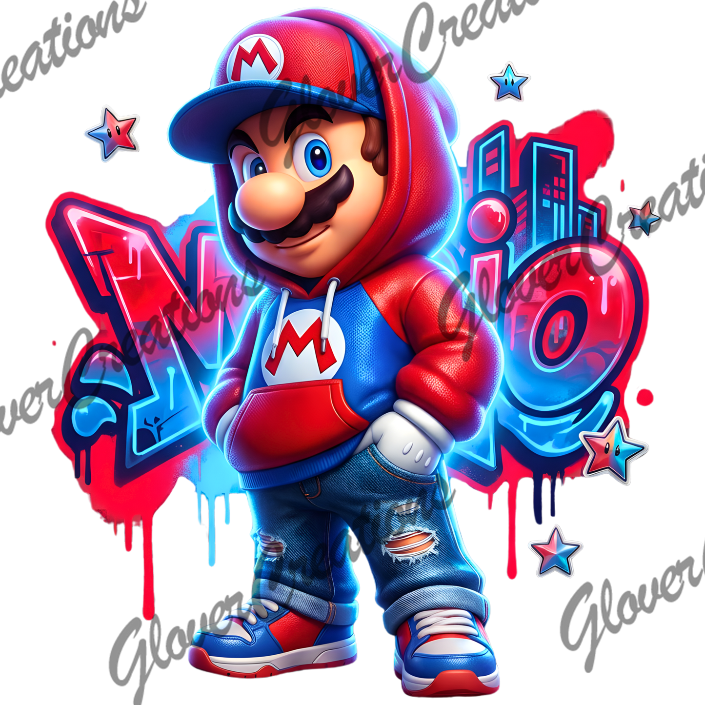 Super M Hero Direct to Film Ready to Press Heat Transfers