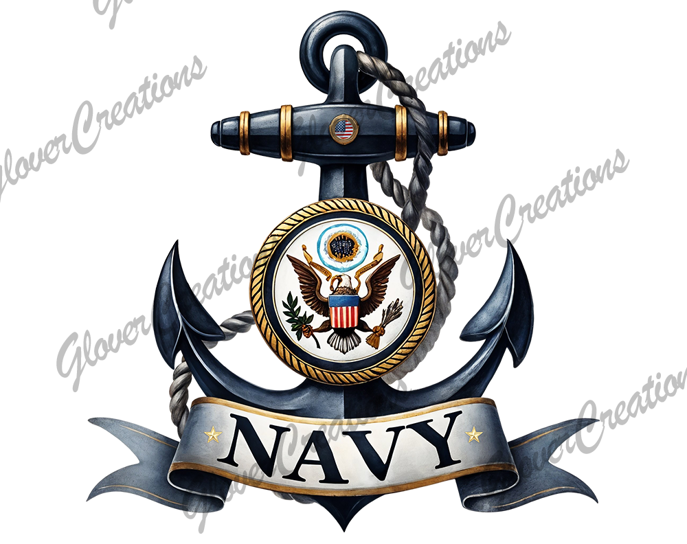 US Navy Direct to Film Ready to Press Heat Transfers