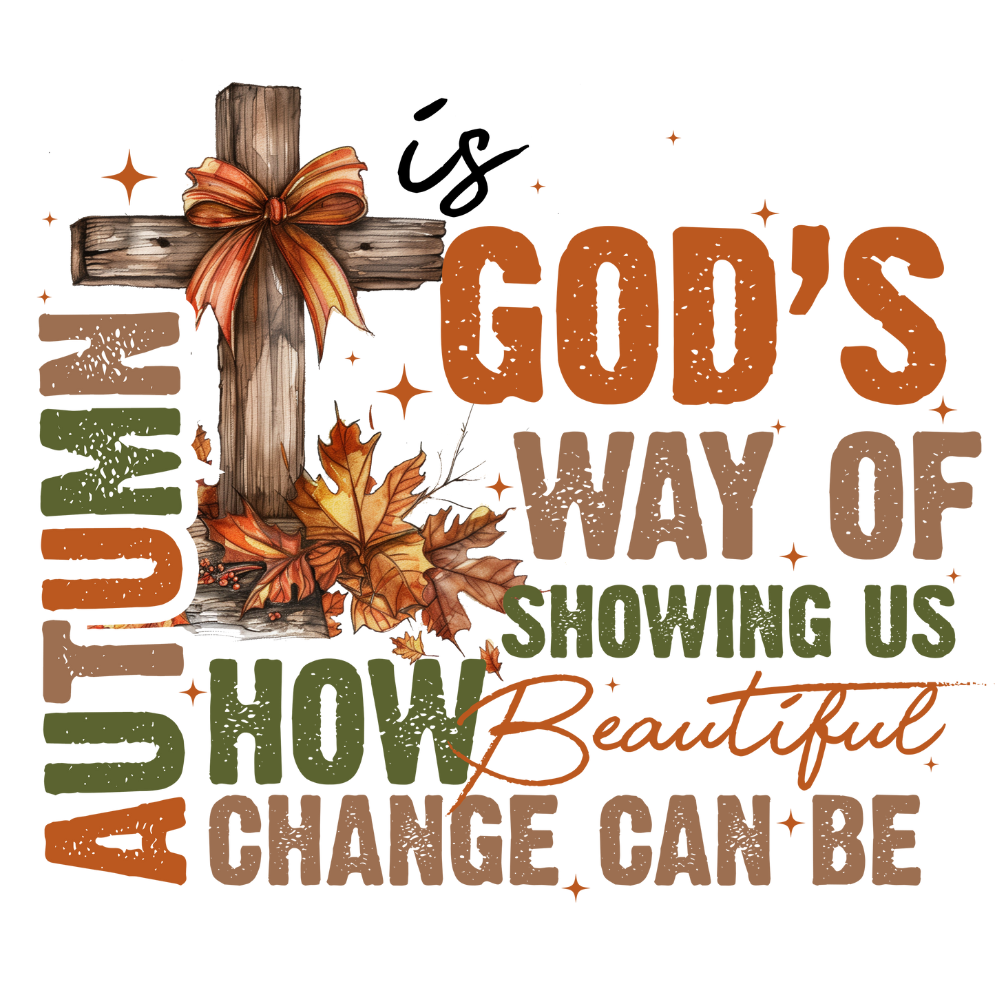God's Way Direct to Film Ready to Press Heat Transfers