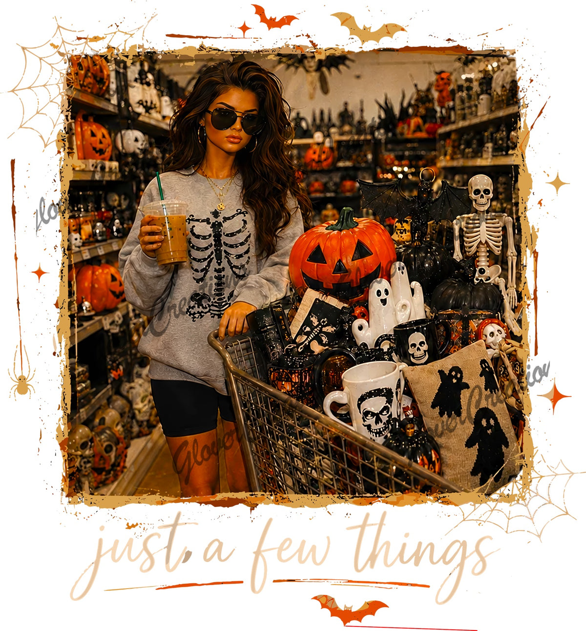 Just a Few Things - Halloween Shopping