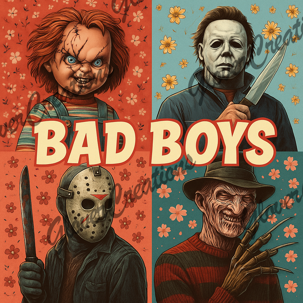 Bad Boys Direct to Film Ready to Press Heat Transfers