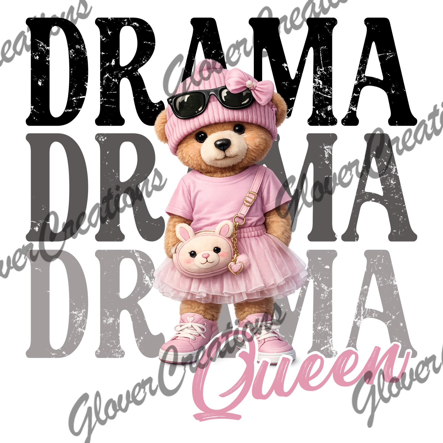 Drama Queen Direct to Film Ready to Press Heat Transfers