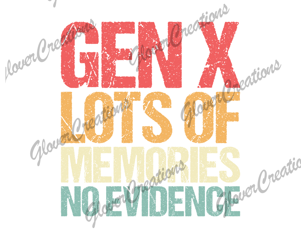 Gen X Direct to Film Ready to Press Heat Transfers
