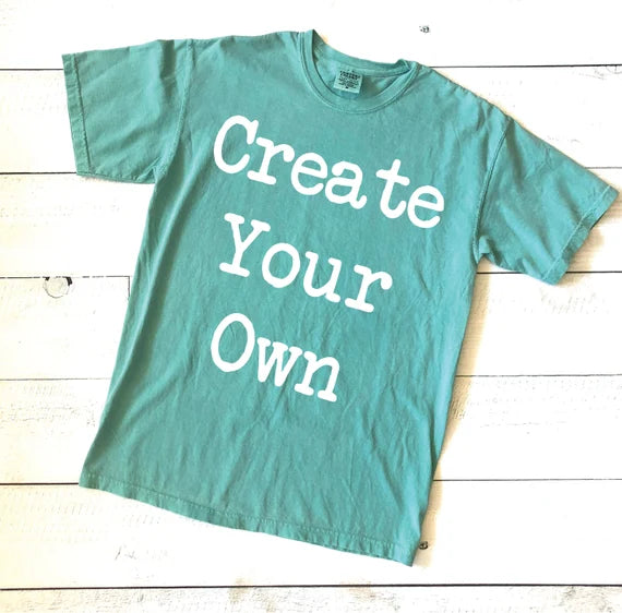 Add This Shirt to your Cart and add 1 transfer to your cart to order a shirt