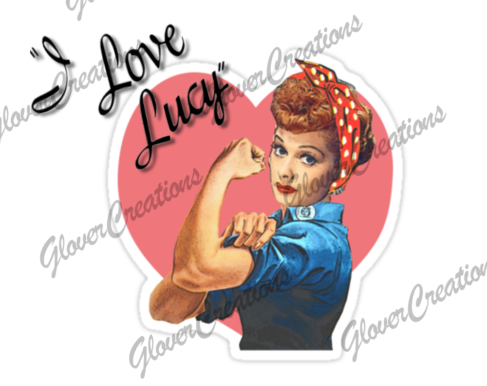 Yes We Can TV Mom Vintage Direct to Film Ready to Press Heat Transfer