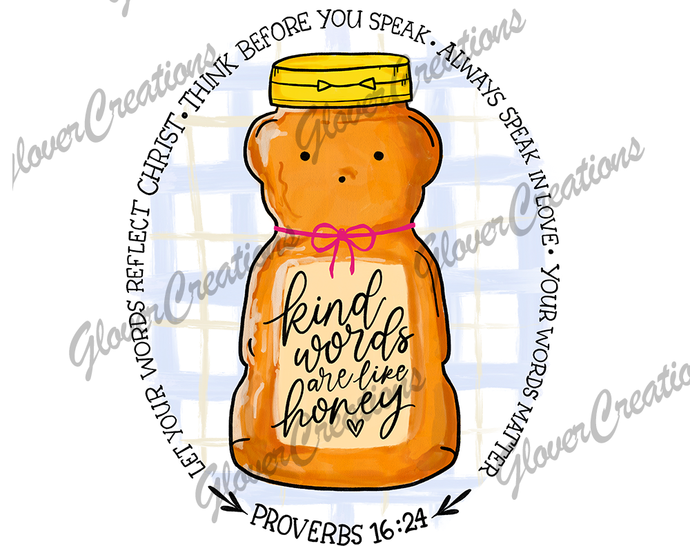 Kind Words Direct to Film Ready to Press Heat Transfers