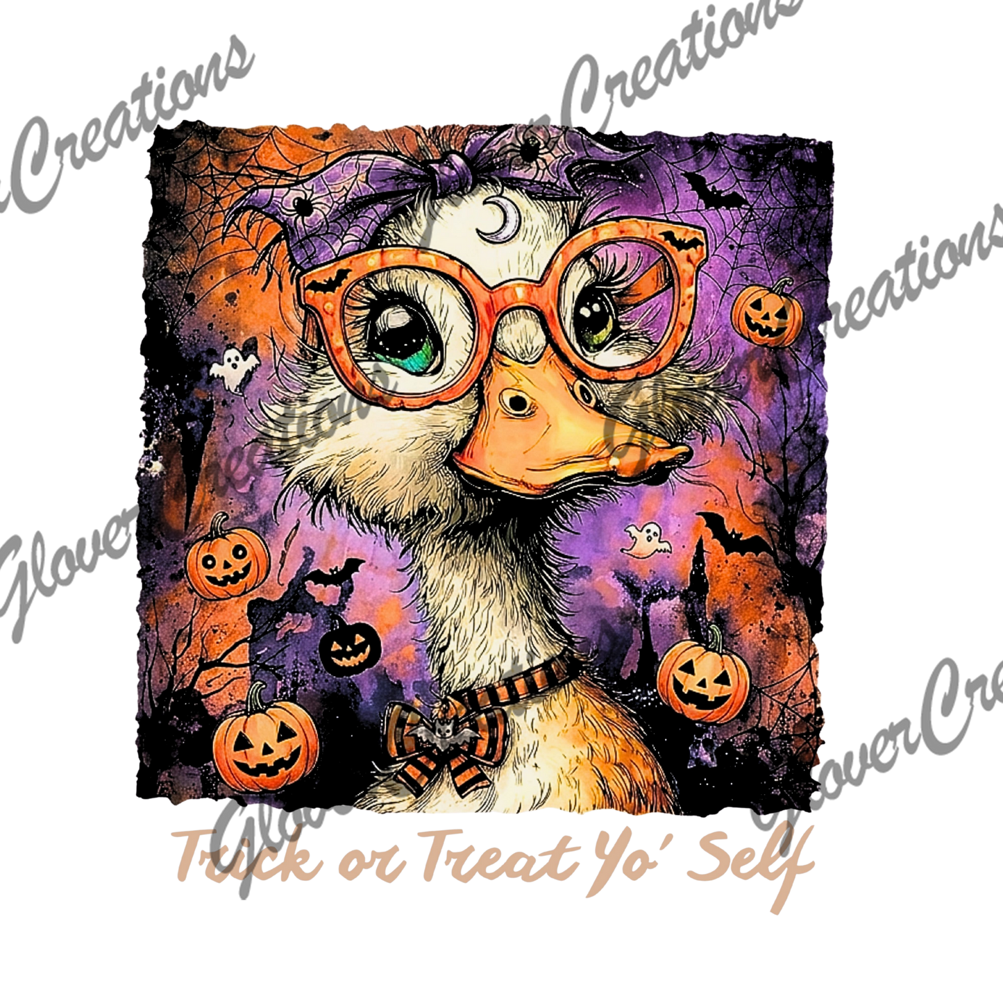 Trick Or Treat Yo Self Direct to Film Ready to Press Heat Transfers