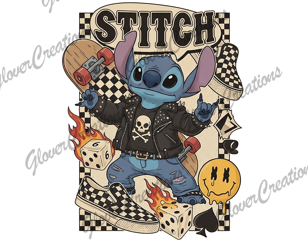 Skater Boy Direct to Film Ready to Press Heat Transfer