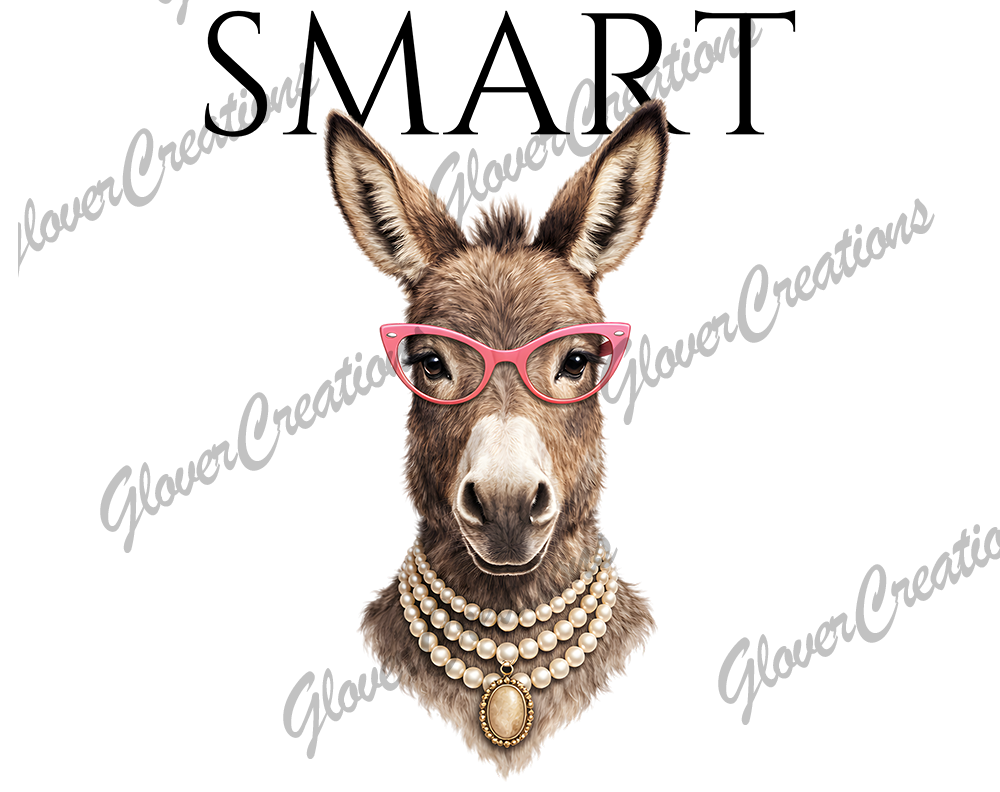 Smart Donkey Direct to Film Ready to Press Heat Transfers