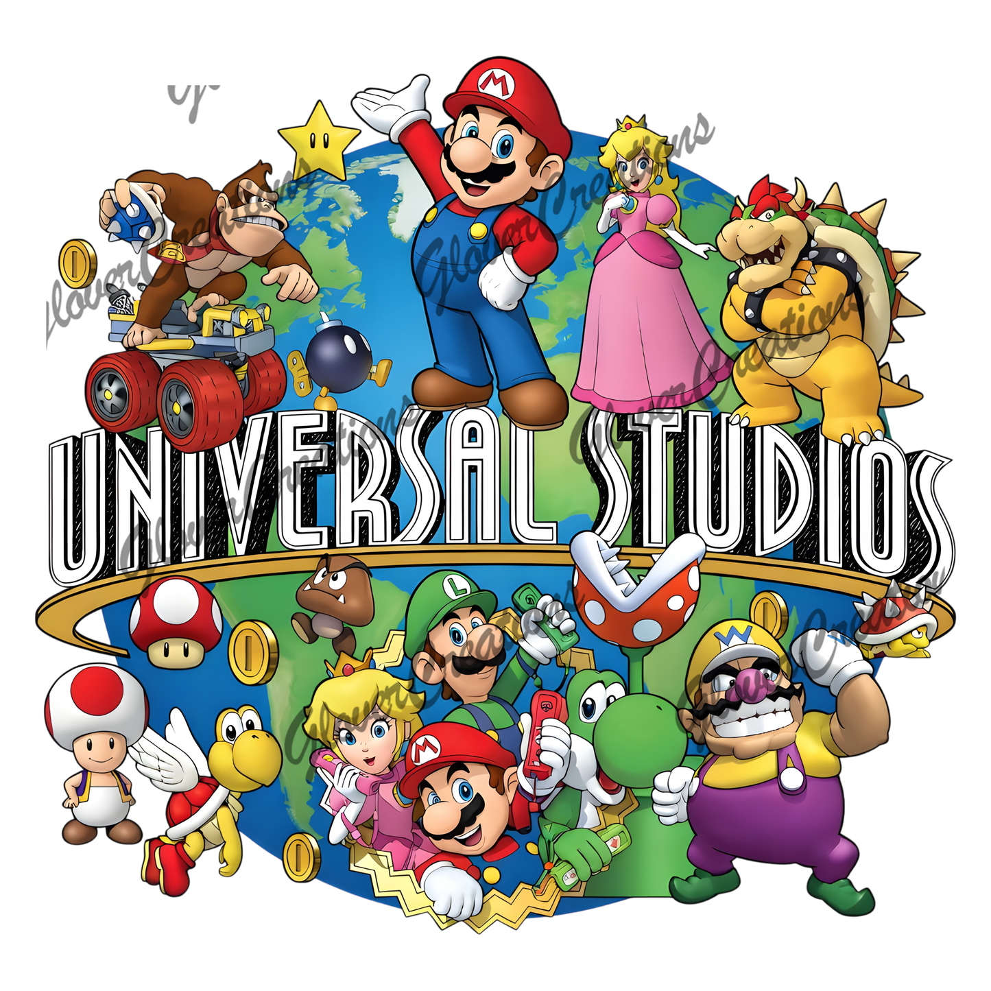 Universal Direct to Film Ready to Press Heat Transfers