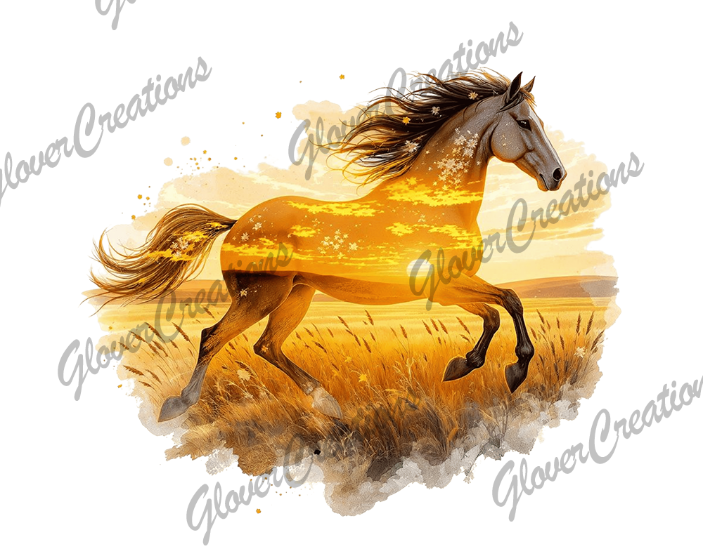 Wild Horse Direct to Film Ready to Press Heat Transfer