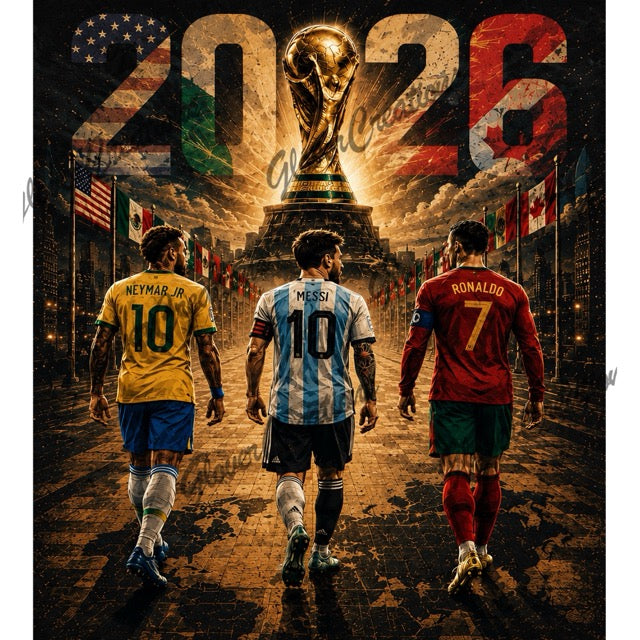 World Cup Direct to Film Ready to Press Heat Transfers