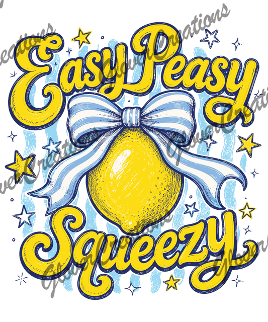 Easy Peasy Direct to Film Ready to Press Heat Transfers