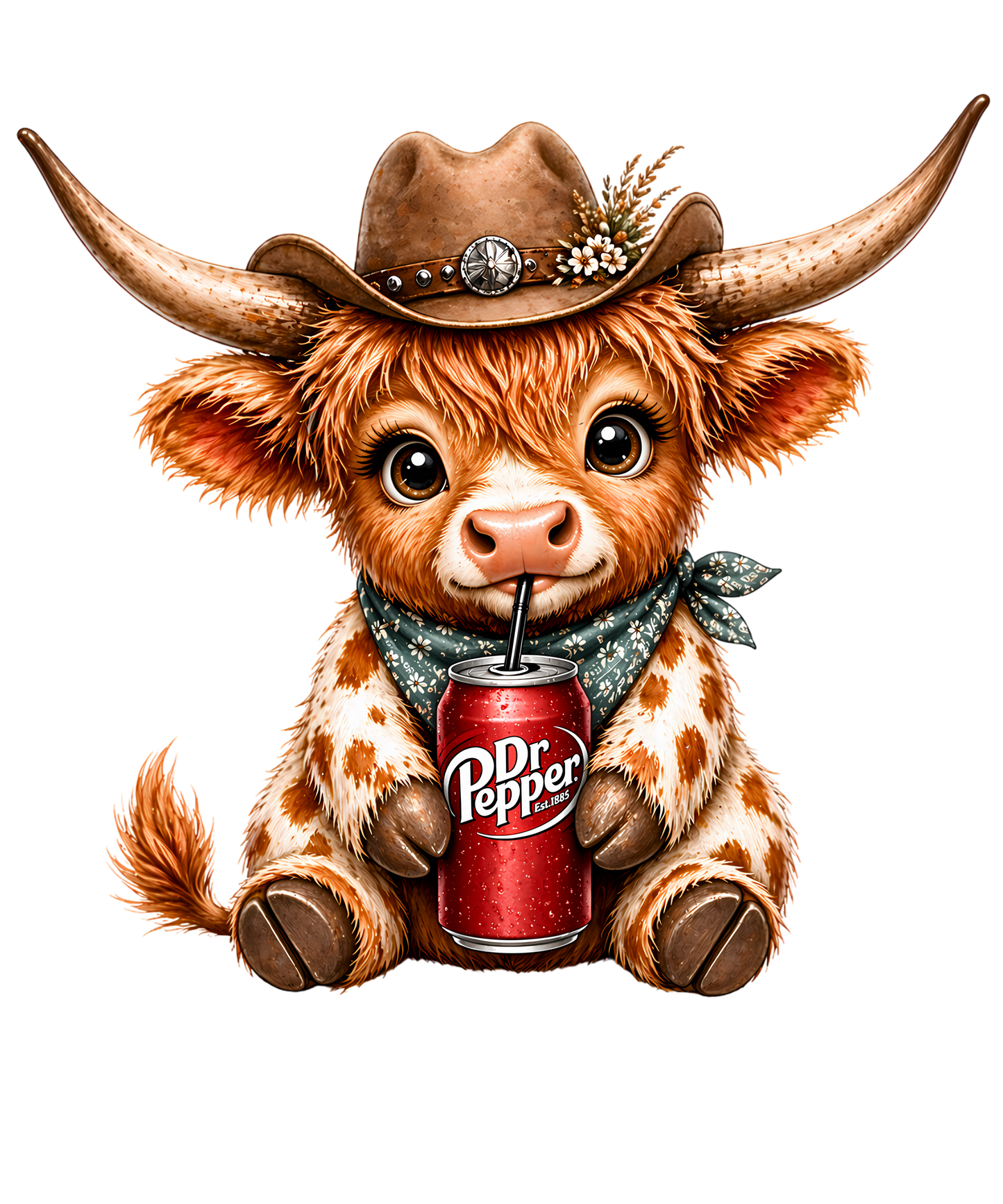 Soda Cow Direct to Film Ready to Press Heat Transfers
