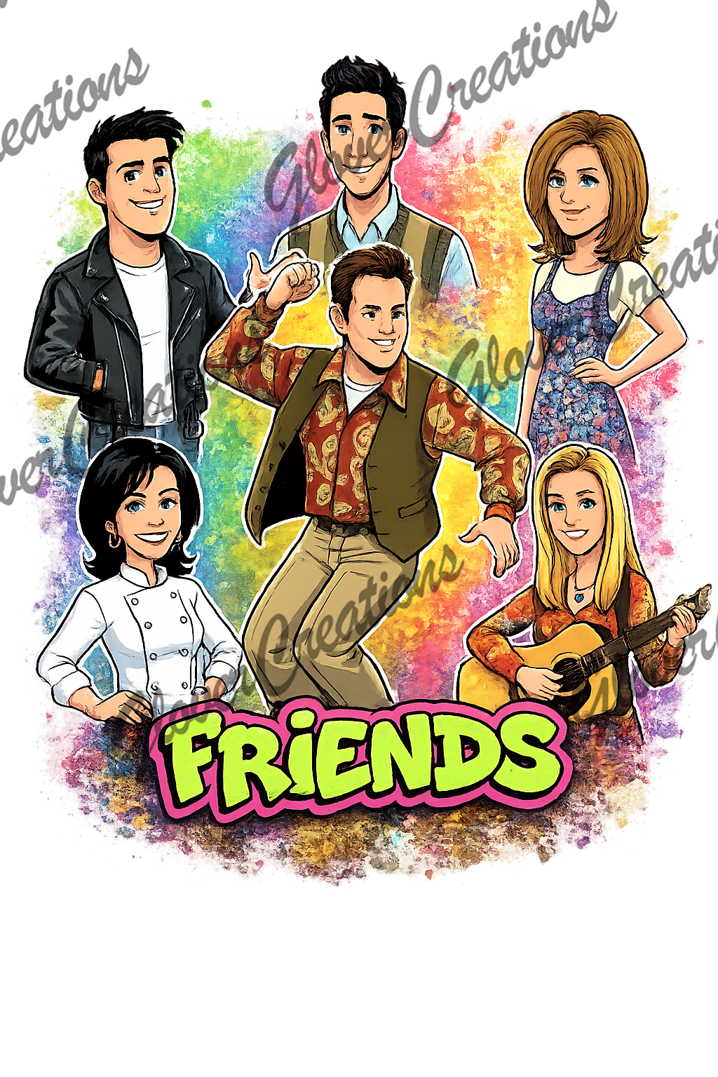 Friends Direct to Film Ready to Press Heat Transfers