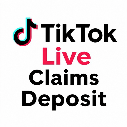 TikTok Live Claims Deposit