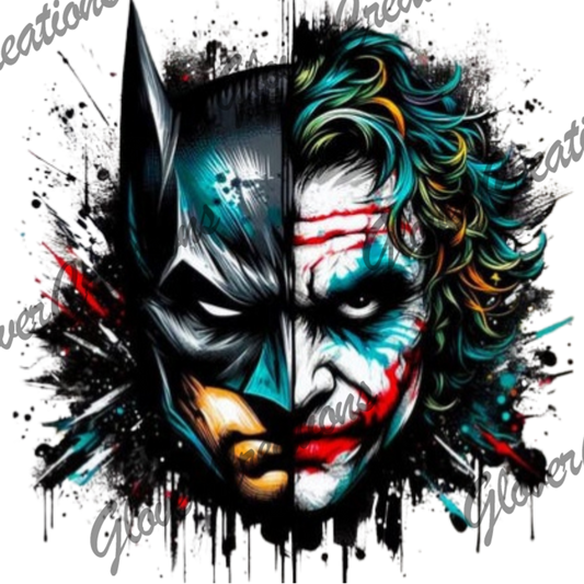 2 Faced Villain Direct to Film Ready to Press Heat Transfers