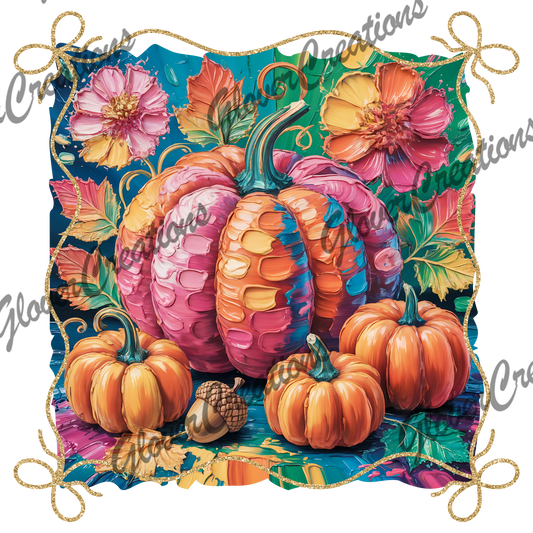 Pumpkin Patch Direct to Film Ready to Press Heat Transfers