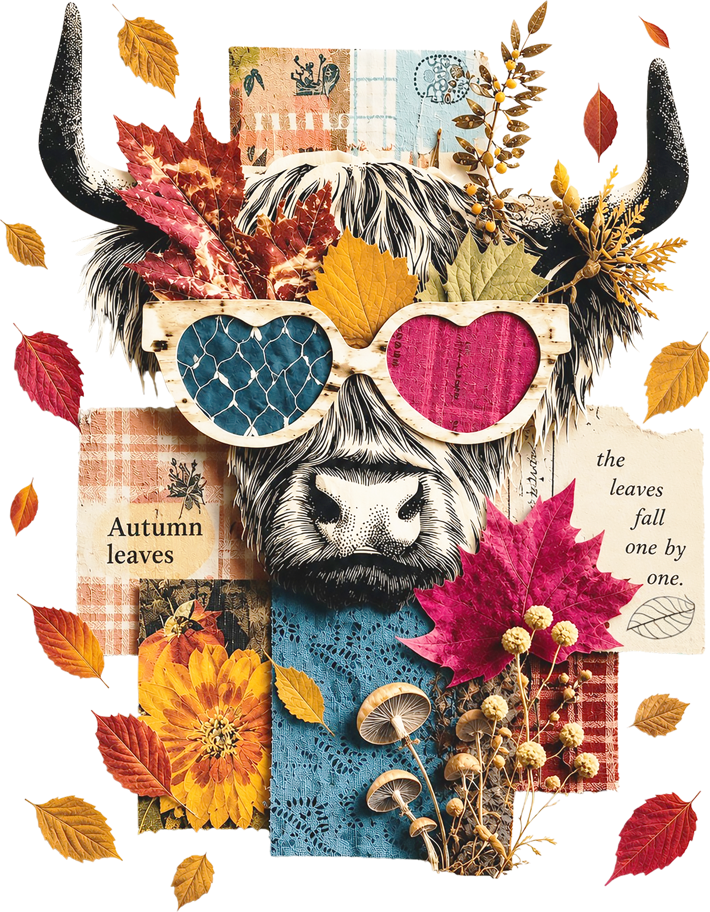 Scrapbook Highland Direct to Film Ready to Press Heat Transfers