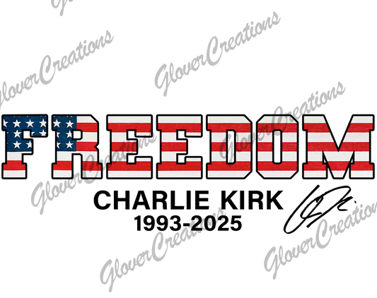 Freedom Flag LIMIT 5 PER CUSTOMER Direct to Film Ready to Press Heat Transfers (Copy)