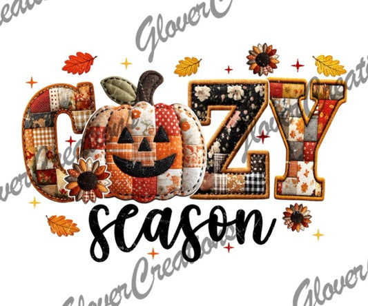 Cozy Season Direct to Film Ready to Press Heat Transfers