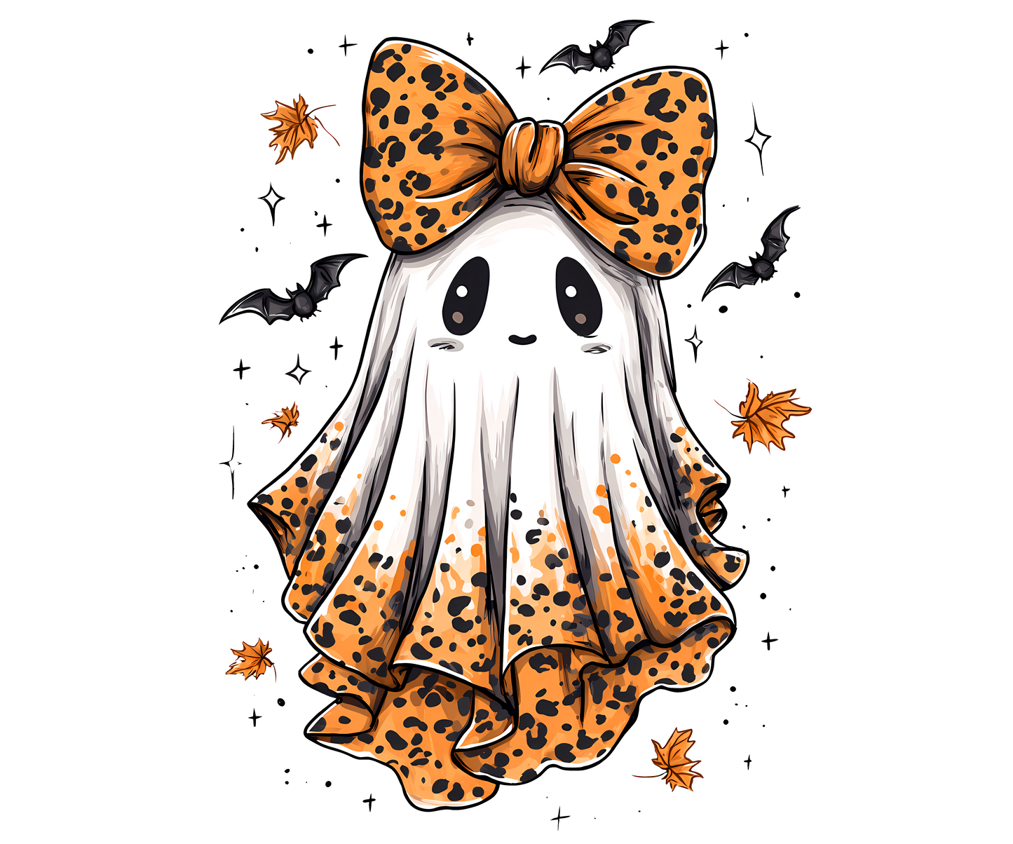 Cheetah Ghost Direct to Film Ready to Press Heat Transfers