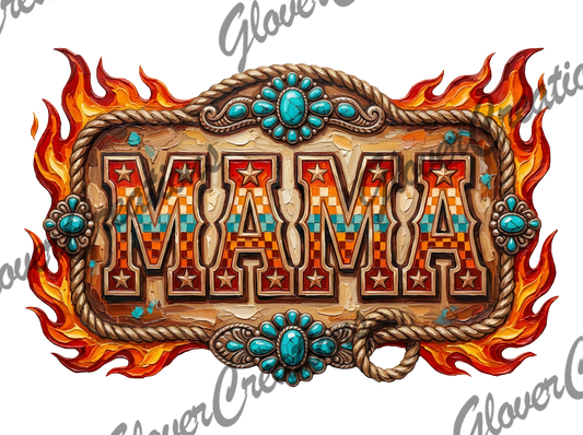 Western Mama Direct to Film Ready to Press Heat Transfers
