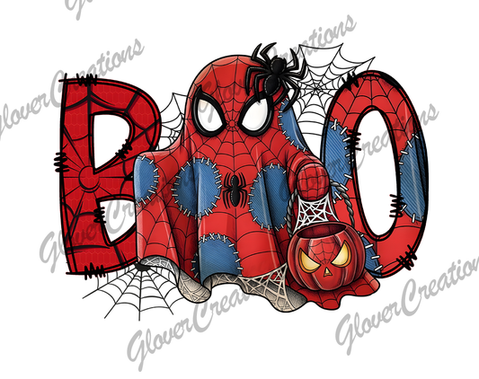 Spider Boo Direct to Film Ready to Press Heat Transfers