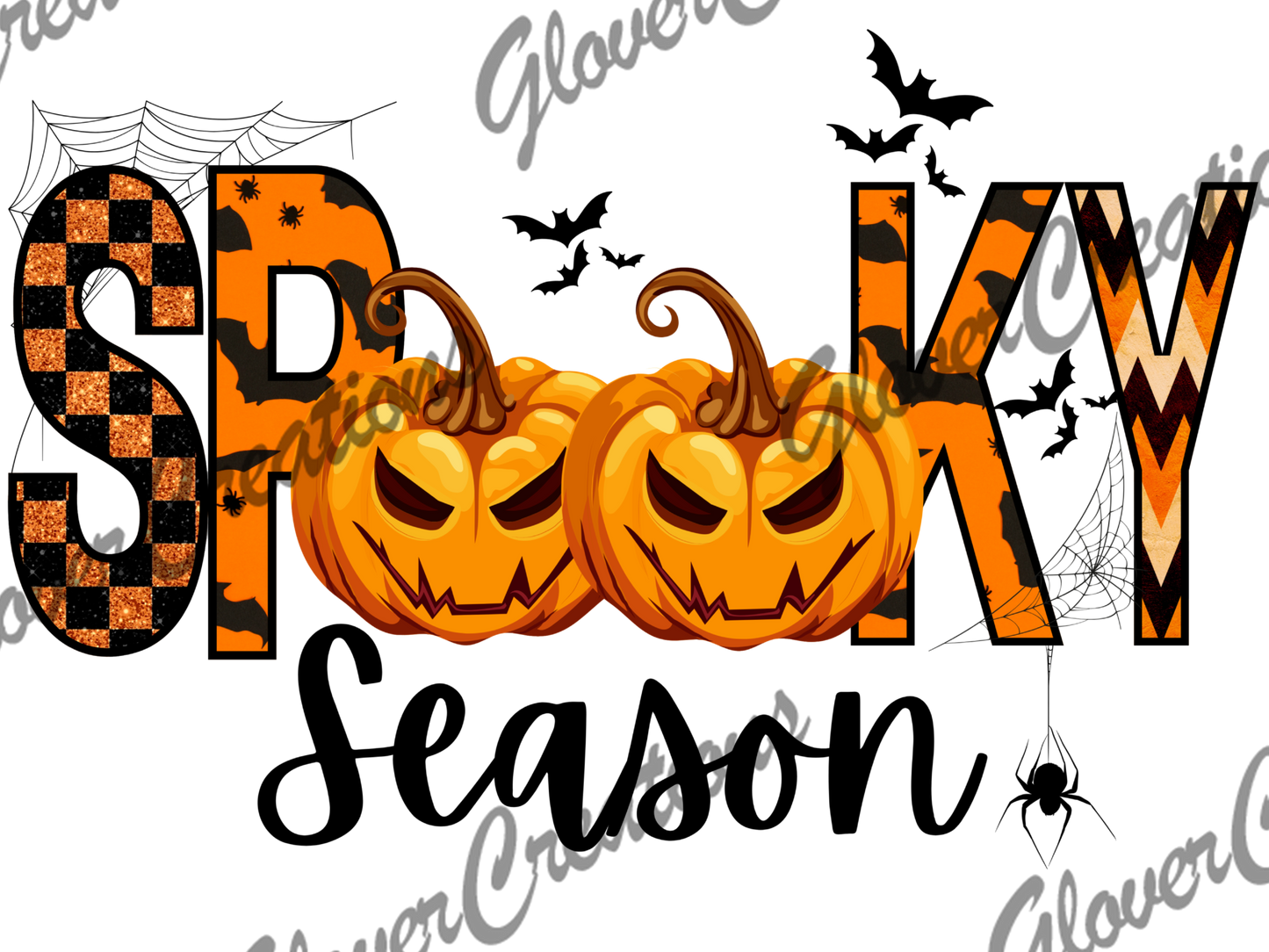 Spooky Season Direct to Film Ready to Press Heat Transfers