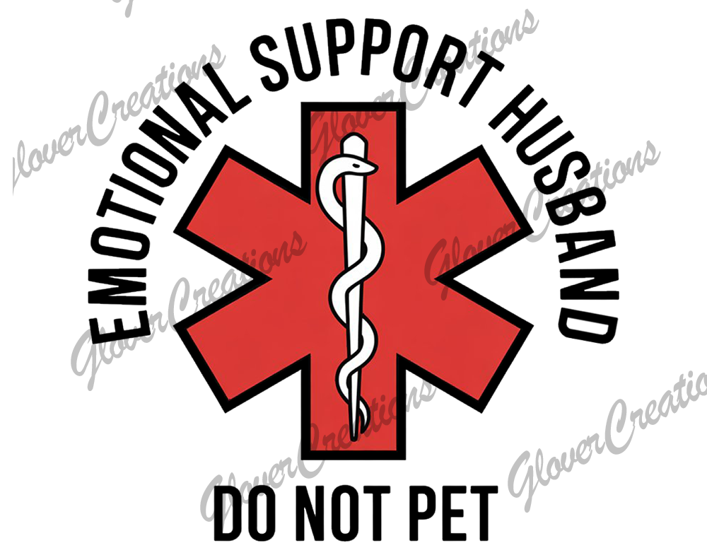 Support Husband Direct to Film Ready to Press Heat Transfers