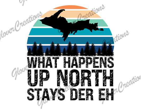 Up North Direct to Film Ready to Press Heat Transfers