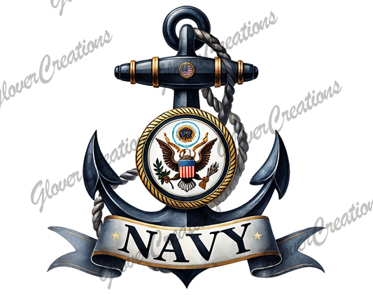 US Navy Direct to Film Ready to Press Heat Transfers